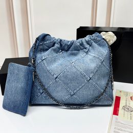 Shoulder Bags Designer Vintage Denim Bags Mens Womens Handbags Large Capacity Shoulder Bags Crossbody Bags Large Capacity Shopping Bags Beach Bags Casual Travelin