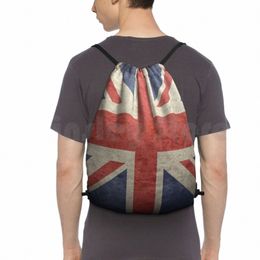 uk Flag Pillow-Uni Jack Cushi Backpack Drawstring Bag Riding Climbing Gym Bag Uni Jack Uk Flag Flags United Kingdom 15iG#