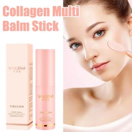 2pcs/3pcs Collagen Multi Balm Stick Wrinkle Bounce Anti-Wrinkle Brighten Tone Korean Moisturising Balm Multi Cream Dull Cosmetic