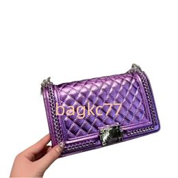 24ss new Fashionable Design Bag Luxury Bag Women's Classic Woven Lingge Spicy Mom Bags Original Gold Plated Hardware Exquisite Super Versatile One Sh