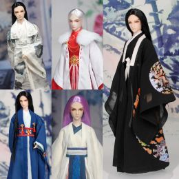 30cm Doll Chinese Ancient Costume Accessories 1/6 Male BJD Doll Figures Flexible Body Boy Doll Long Hair Boyfriend Toys Gift