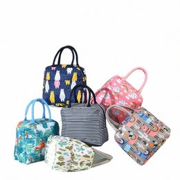 kawaii Portable Fridge Thermal Bag Women Children's School Thermal Insulated Lunch Box Tote Food Small Cooler Bag Pouch Lchera U2m1#