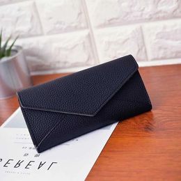 High Quality Women's Wallet Long Vintage Envelope Ladies Money Clip Coin Purse Leisure Clutch Leisure Wallet Luxury Purse Cgwlv