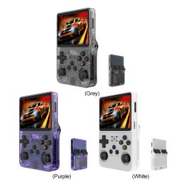 R36S Handheld Game Player 64GB Games 3.5 Inch IPS Screen Mini Game Console Open Source Linux 3D Dual-System for Kids and Adult