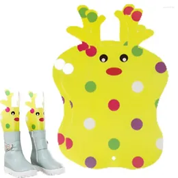 Window Stickers Tall Boot Inserts Shape Holders Shoe Stuffer To Hold Forms Protective Boots Flexible Bend Cartoon Design For Short