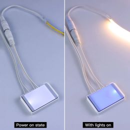USB 5V LED Strip Light Touch Sensor Swtich Dimmable Makeup Mirror Light for Bathroom Dressing Table Mirror Backlight Decor Lamp