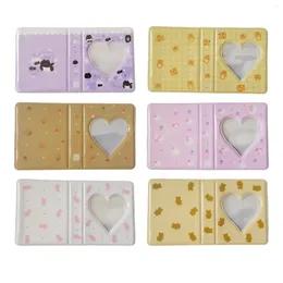 Frames Mini Po Pocard Sleeves 18 Sheets 36 Pockets Cards Binder Cute Idol For Birthday Storage