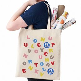 love Tour 2023 Pattern Print Tote Bag, Casual Canvas Shop Bag, Art Shoulder Bag Shop Bag Eco Bag Shopper U9I6#