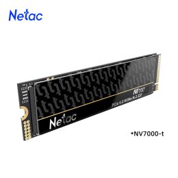 Netac SSD 1tb 2tb 4tb NVMe 7400MB/s M.2 PCIe 4.0x4 M2 2280 Internal Solid State Disc for Desktop Laptop PS5 with DRAM Cache