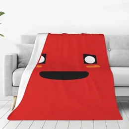 Blankets Cute Miata Face Flannel Blanket Quality Super Soft Funny Cartoon Car Bedding Throws Winter Picnic Couch Chair Novelty Bedspread