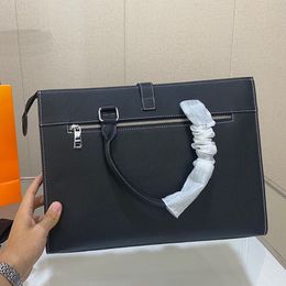 Designer Bag Halloween Lanboli Capacity Briefcase Fashion Handbag High Leather Briefcases Shoulder Genuine Cr Cwroq