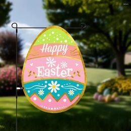 Party Decoration Easter Day Egg Garden Flag 16.5x12inch For Season Accessories