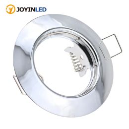 MR16 Recessed LED Spotlight Fitting Ceiling Lamp Adjustable Frame GU10 Bulb Fixture Changeable 55mm/2.17inch Cut Hole