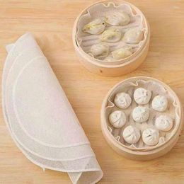 Double Boilers 5PCS Pure Cotton Steamer Cloth Pot Instant Accessories Cuisine Dumplings Comida Food Kitchen