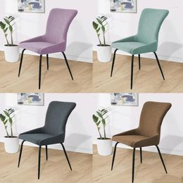 Chair Covers Thickened Curved Backrest Elastic Cover Modern Simple Special-shaped Household Dining Universal All Year Round