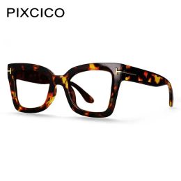 R56785 Brand Designer Rivet Reading Glasses Lady Luxury Cat Eye Clear Eyewear Men Square Presbyopic Eyeglass Dioptric +50~+350