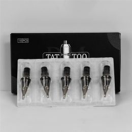 10pcs Cartridge Tattoo Needles RL RS RM M1 Disposable Sterilised Safety Tattoo Needle for Cartridge Machines Grips