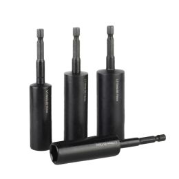 1pc 1/4" Hex Sockets Wrench 8-19mm Electric Drill Socket Head Bolt Nut Driver Bit Impact Drill Bits Adapter Screwdrivers Bits