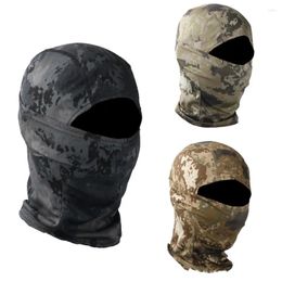 Cycling Caps Camouflage Balaclava Face Mask UV Protection For Men Women Sun Hood Tactical Lightweight Ski Motorcycle Running Riding