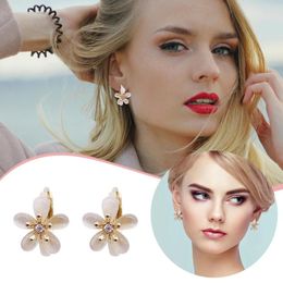 Hoop Earrings Fashion Trendy Silver Custom Jewelry Gold Plated Cubic Zirconia Ear Cuffs For Women