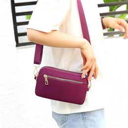 Shoulder Bags Women Nylon Bag Waterproof Multi-pocket Zipper Luxury Handbags Crossbody For Designer