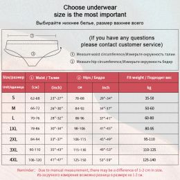 3Pcs Sexy Lingerie Panties Women Thongs Ice Silk Underwear Comfort G-String Solid Color Lady Briefs Low-Rise Intimates Lingerie
