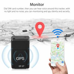 GF-07 GPS Tracker Car Real Time Tracking Vehicle Anti-Theft Pets Children Anti-lost Mini Locator SIM Message Positioner