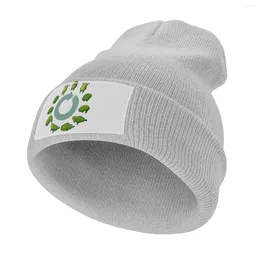 Berets Yoga Frog Sun Salutation Knitted Cap Bobble Hat Female Men's