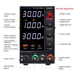 Adjustable DC Power Supply 4 digit Lab Bench Power Source 30V 10A 5A AC Switching Stabilised LCD Power Supply regulator DPS3010U