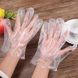 Disposable Gloves Hdpe Plastic Glove As Hygiene Restaurant Home Catering Crayfish Kitchen Supplies 100pcs