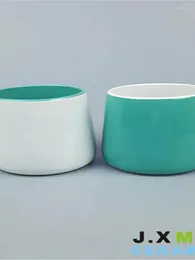 Mugs Ceramic Mug Straight Dual Color Cup Daily Necessities Gift Water Printed