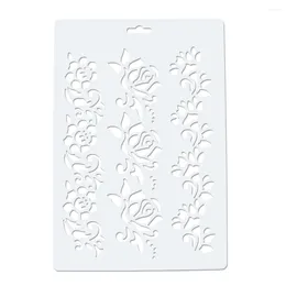 Baking Moulds DIY Vine Flower Shape Embossing Stencil Mold For Cake Chocolate Making Supplies