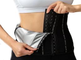 Waist Trainer Belt Corsets Sweat Sauna Suit For Women Waist Trimmer Slimming Belly Band Body Shaper Sports Girdles Weight Loss 2115654585
