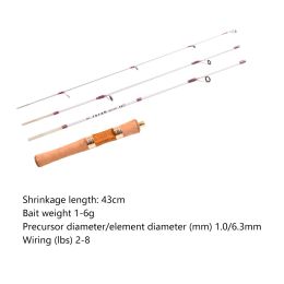 Soft Fishing Pole Rod Mini Fishing Pole Telescopic Rotatable Portable Ultra-light Outdoor Accessories for Lakes Reservoirs