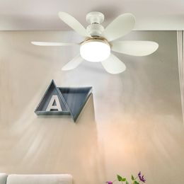 40W/30W Ceiling Fans With Remote Control and Light LED Lamp Fan E26/27 Socket Fan Smart Silent Ceiling Fans For Bedroom Room