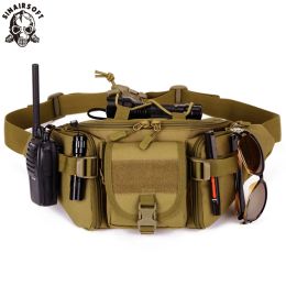 Bags Tactical Waist Bag Waterproof Fanny Pack Hiking Fishing Sports Hunting Bags Outdoor Camping Sport Molle Army Bag Military Borse