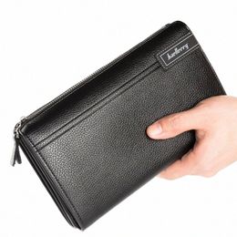 baellerry New Men Phe Bag Wallets Big Capacity Handbags Male Wallets Card Holder Passport Case Multifuncti Men's Wallet m16h#