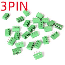 50/100pcs KF127 KF128 5.08mm PCB Mini Screw Terminal Blocks Connector for Wires KF127-5.0/5.08 KF128-5.0/5.08 2P 3P Terminal