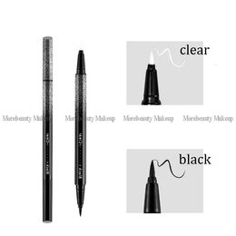 Magic Self Adhesive Lashes Eyeliner 2 In1 Black Clear Quick Drying Glue Eyeliner Star Eye Liner Pen Private Label Cosmetics 240327