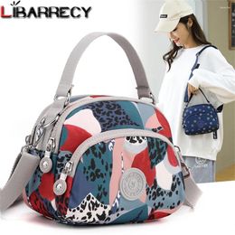 Shoulder Bags Multifunctional Designer Women's Handbag Fashion Flower Pattern Dladies Bag High Quality Nylon Women Messenger