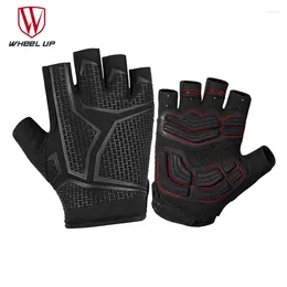 Cycling Gloves WHEEL UP Summer Absorption Half Finger Road Bike Breathable Bicycle Guantes Ciclismo