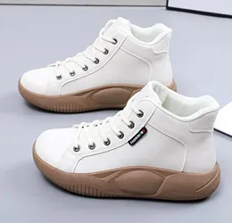 Casual Shoes Women Fashion Sneakers High Top Vulcanized Sport White Platform For Woman Autumn Winter Board Shoe