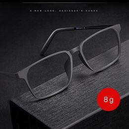 Gmei Optical Eyeglasses Frame For Men And Women 8878 Flexible Legs With TR90 Plastic Front Rim Eyewear Spectacles 240322