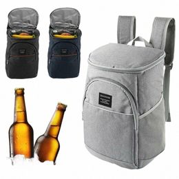large Cam Waterproof Insulated Thickened Ice Picnic Bag Cooler Bag Thermal Backpack Lunch Bags r6ik#