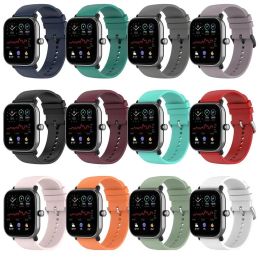 Smart Watch Strap For Huami Amazfit GTS 2 Mini 2e 20mm Wrist Band For Xiaomi Amazfit Bip U / S / Gts2 Silicone Bracelet