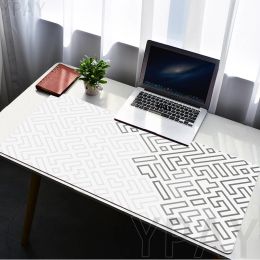 Black And White Mouse Pads Large Mouse Mat Gaming Mousepad Big Gamer Mousepads Rubber Keyboard Mats Desk Pad 100x50cm