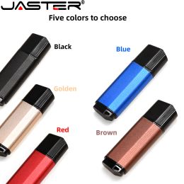 JASTER Pen Drive 128GB Real Capacity USB 2.0 Flash Drives 64GB Creative Memory Stick 32GB Free Key Chain Pendrive 16GB 8GB 4GB