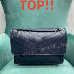 10A Top quality Vintage leather bag 32cm woman shoulder handbag chain bag fashion designer bags luxury crossbody bagss lady purse With box Y003 FedEx sending