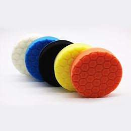 3/4/5/6/7Inch 5PCs Car Polishing Pad Kit Clean Sponge Waxing Buffing Pad Set Sponge Pads for Car Polisher Power Tool Accessories