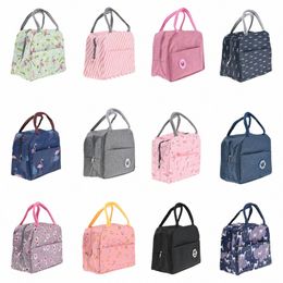 insulated Lunch Bag Women Men Kids Thermal Storage Bento Pouch Ice Pack Tote Students Cooler Lunch Box Food Picnic Handbag Work 69lE#